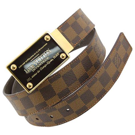 lv leather belt men.